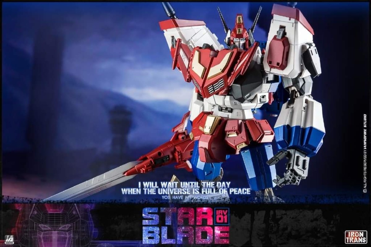 Iron Trans IR-V01 Star Blade Hi-Res Toy Photography Gallery by